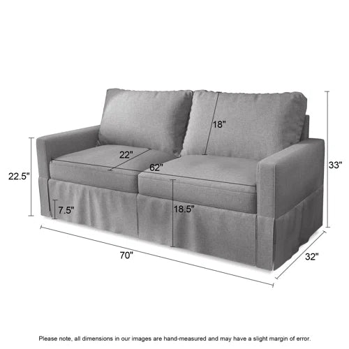 Besjana 70'' Upholstered Sofa